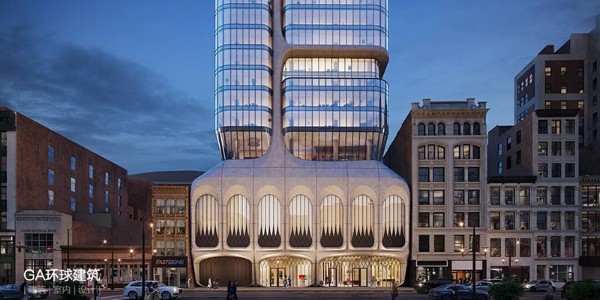 美國紐瓦克41層摩天住宅樓獲批，由INOA事務(wù)所設(shè)計