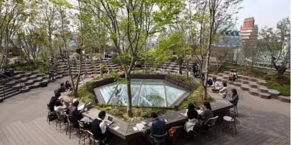 這才叫采光井，不僅滿足功能，還具有美觀性??！