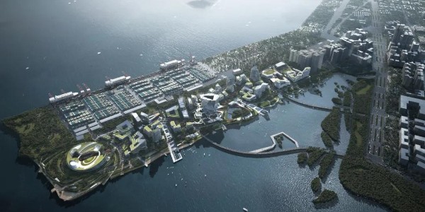NBBJ ‘騰訊大鏟灣科技島’，構(gòu)想“網(wǎng)絡(luò)城市”