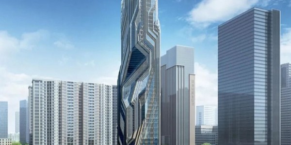 深圳又一新地標(biāo)封頂，由扎哈事務(wù)所設(shè)計，形如‘變形金剛’