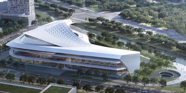 蓄勢(shì)欲飛！廊坊臨空體育館新進(jìn)展，形似“轟炸機(jī)”