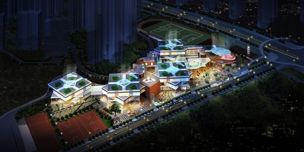 “貴州省優(yōu)秀建筑創(chuàng)作設(shè)計獎”獲獎作品展——北師大附?。ń鹑A南園小學(xué)）方案設(shè)計