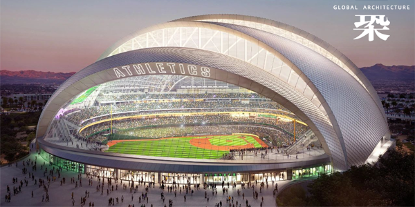 即將開建！拉斯維加斯運(yùn)動(dòng)家隊(duì)全新主場(chǎng)