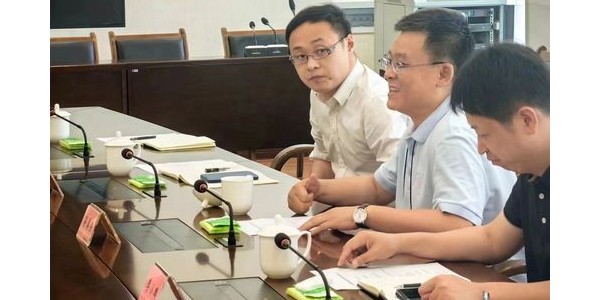 貴陽市建筑設(shè)計院董事長蔣美榮率隊參訪中共資陽市委，開展交流合作