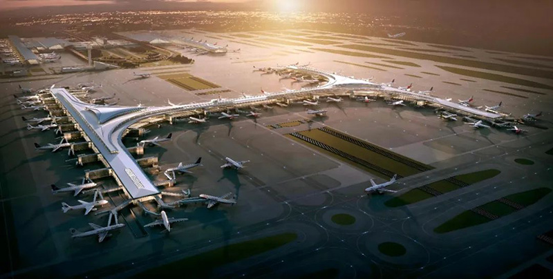 耗資387.6億的上海浦東國際機(jī)場四期擴(kuò)建通過評審，新建T3航站樓開工在即！