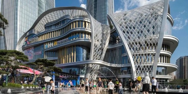 200米+150米！雁塔新地標(biāo)！西安南飛鴻廣場(chǎng)（樂(lè)薈中心）