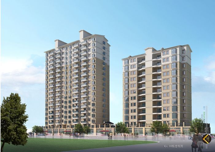 4-G、H棟透視圖